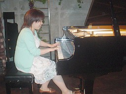 中さんの演奏風景