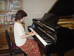 鈴木さんの演奏風景